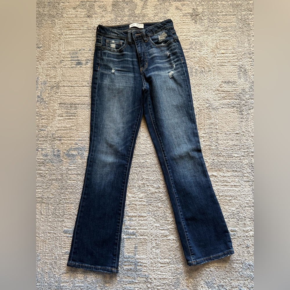 BKE Dark Blue Flare Women's Jeans